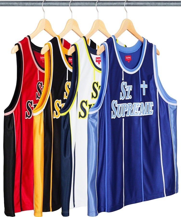 St. Supreme Basketball Jersey
